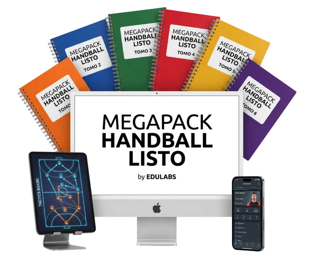 MegaPack Handball Listo + Kit Tactico Pro