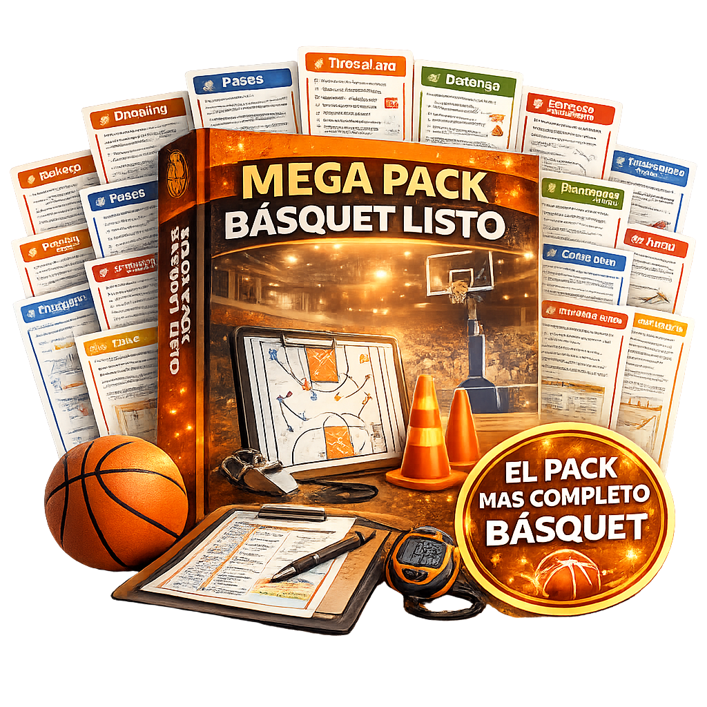 MegaPack Basquet Listo + Kit Tactico Pro