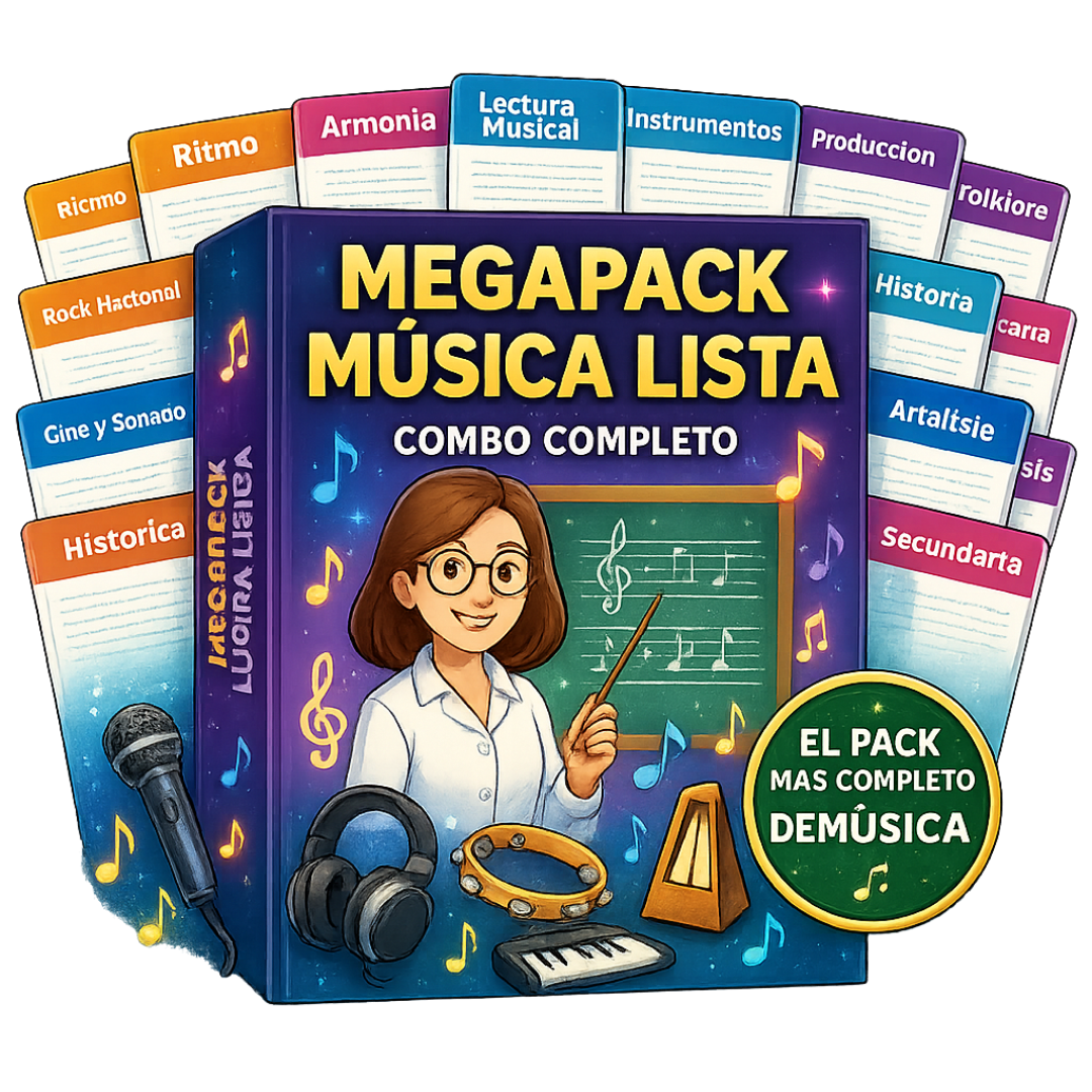 MegaPack Musica Basica/Primaria