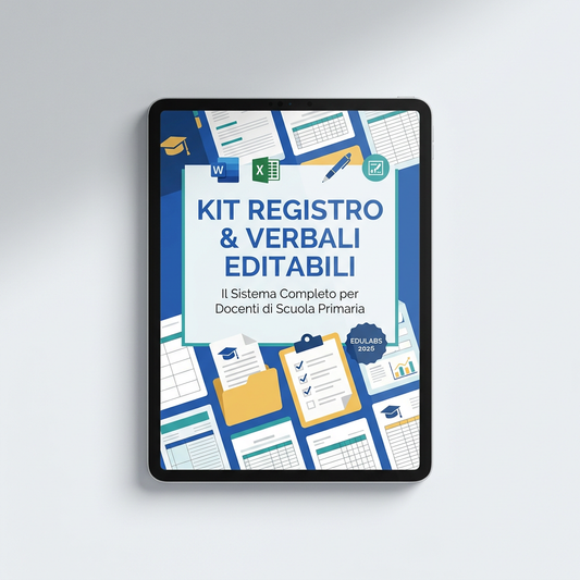 KIT REGISTRO & VERBALI EDITABILI